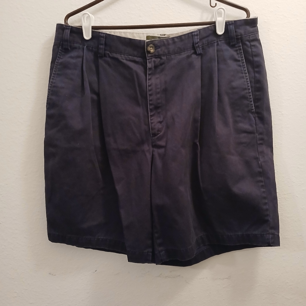 Vintage Eddie Bauer Men's Shorts Size 38 Navy Blue